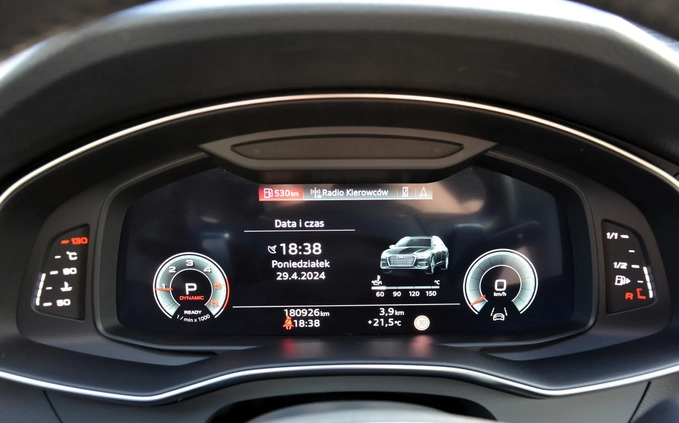 Audi A6 cena 129999 przebieg: 179000, rok produkcji 2021 z Żarów małe 781